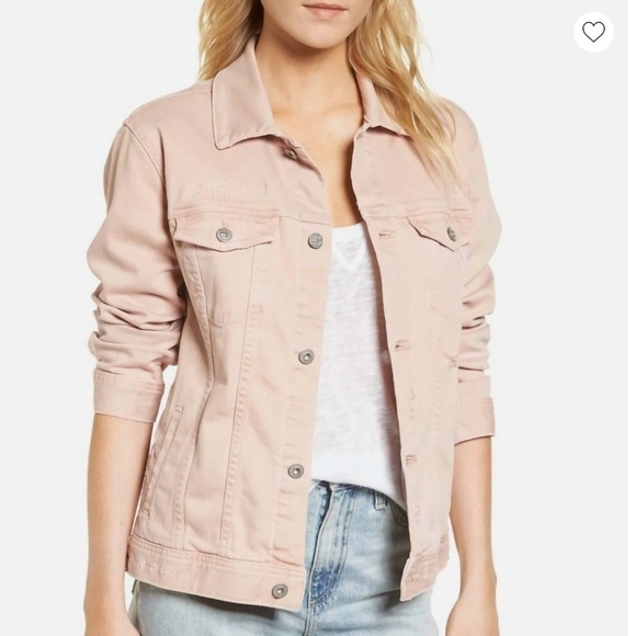 Ag Adriano Goldschmied Jackets & Blazers - AG Adriano Goldschmied  Nancy Rosy Rouge Jean Jacket, Large CB2082